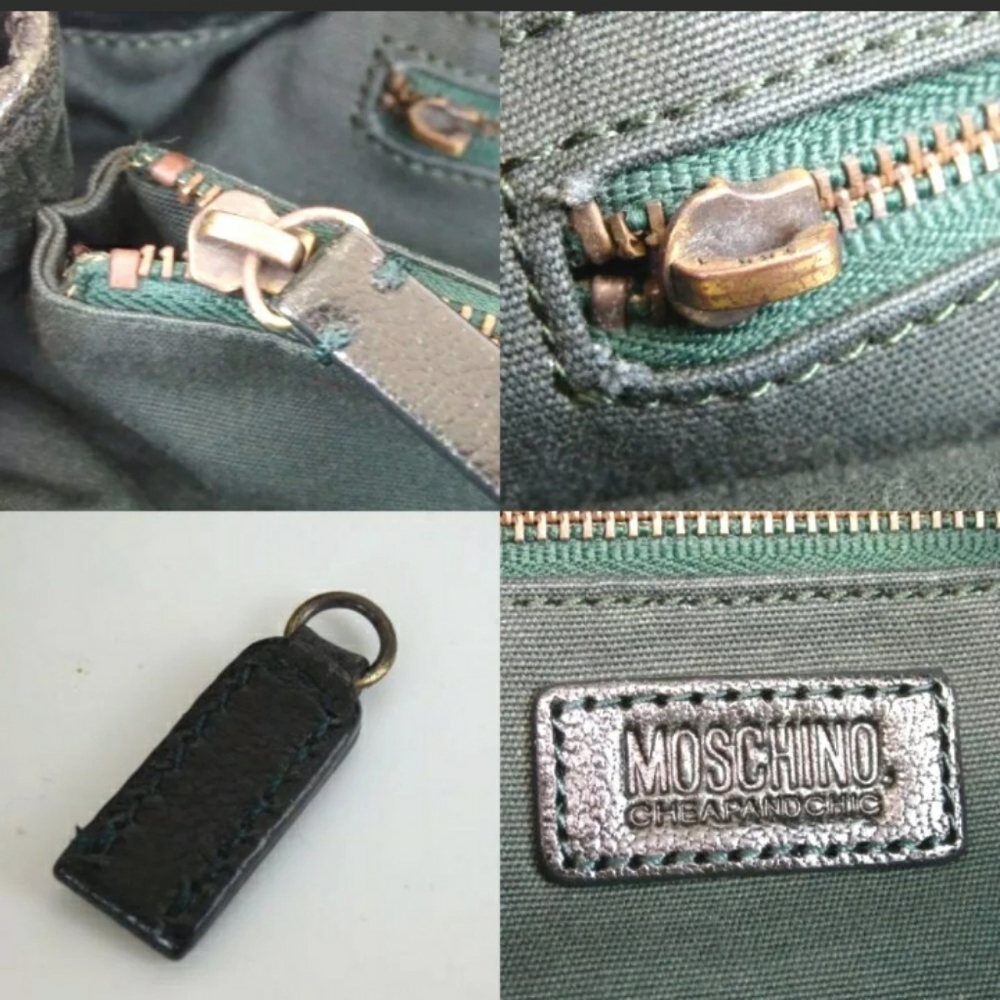 AUTHENTIC MOSHINO CHAIN SHOULDER HANDBAG - Picture 4 of 12